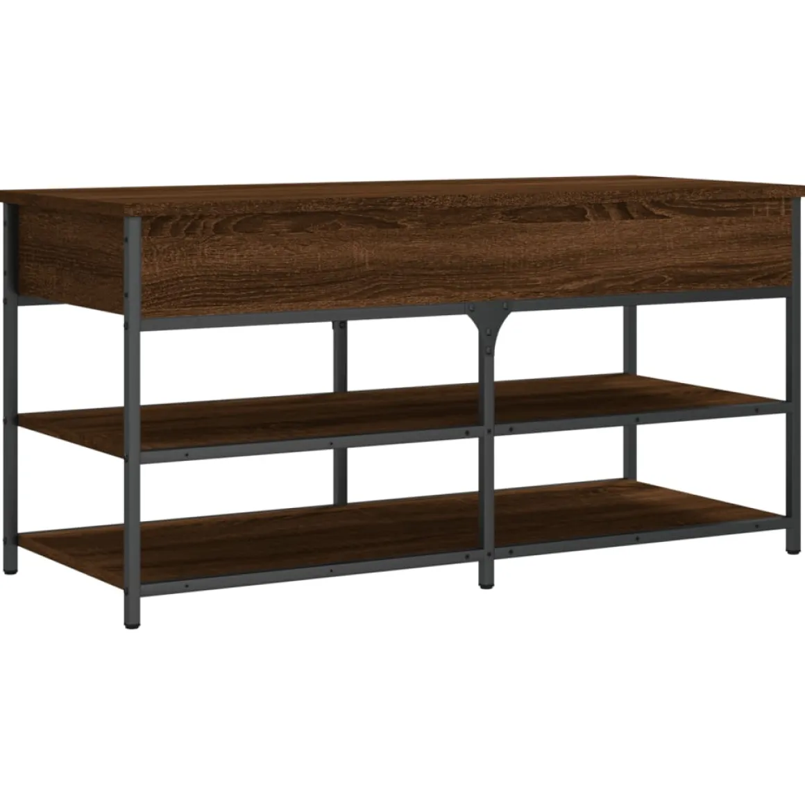 Banco zapatero Urma 2 estantes 50x100x42,5 cm