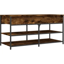 Banco zapatero Urma 2 estantes 50x100x42,5 cm