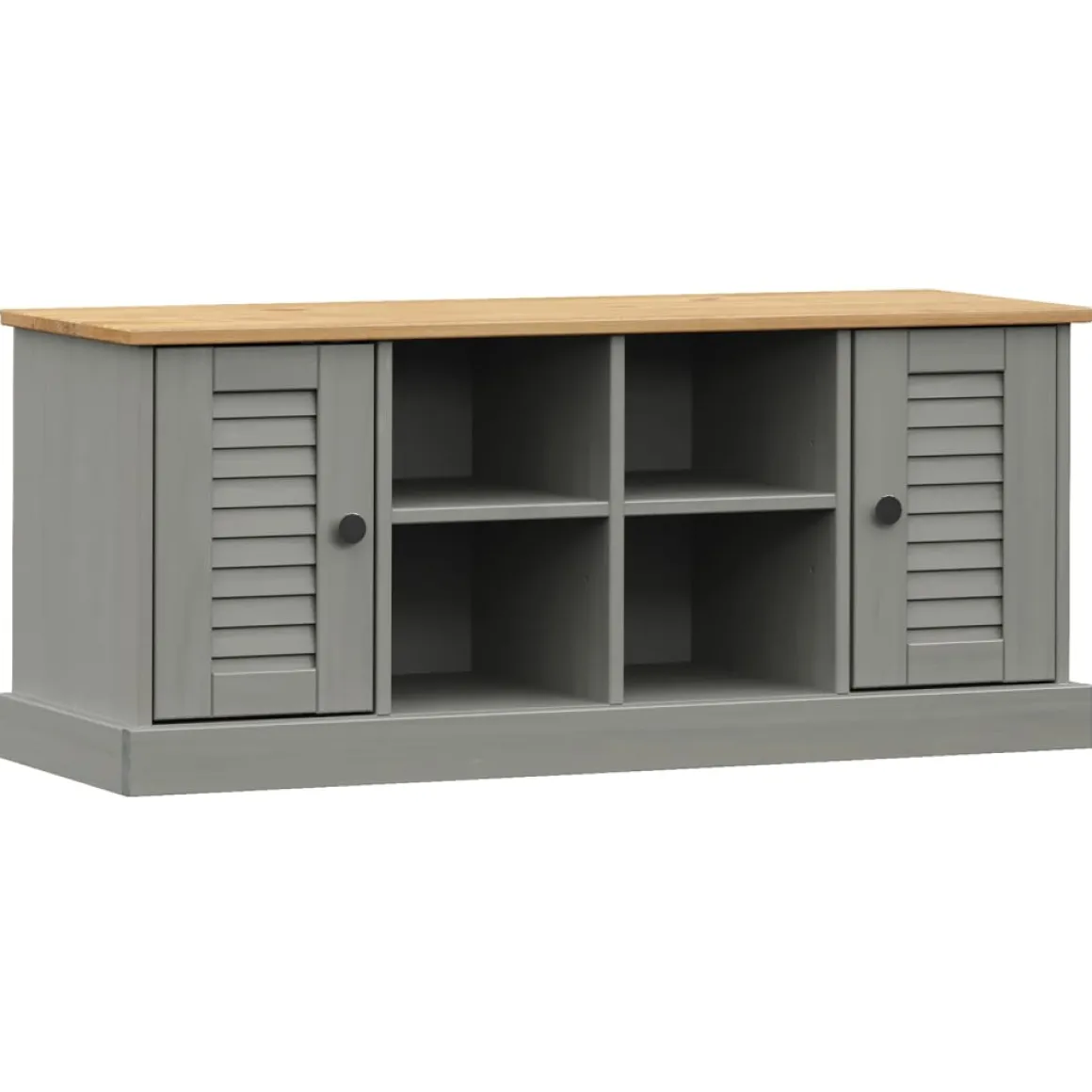 Banco zapatero Vigo 4 huecos + 2 puertas 45x106x35 cm