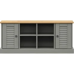 Banco zapatero Vigo 4 huecos + 2 puertas 45x106x35 cm