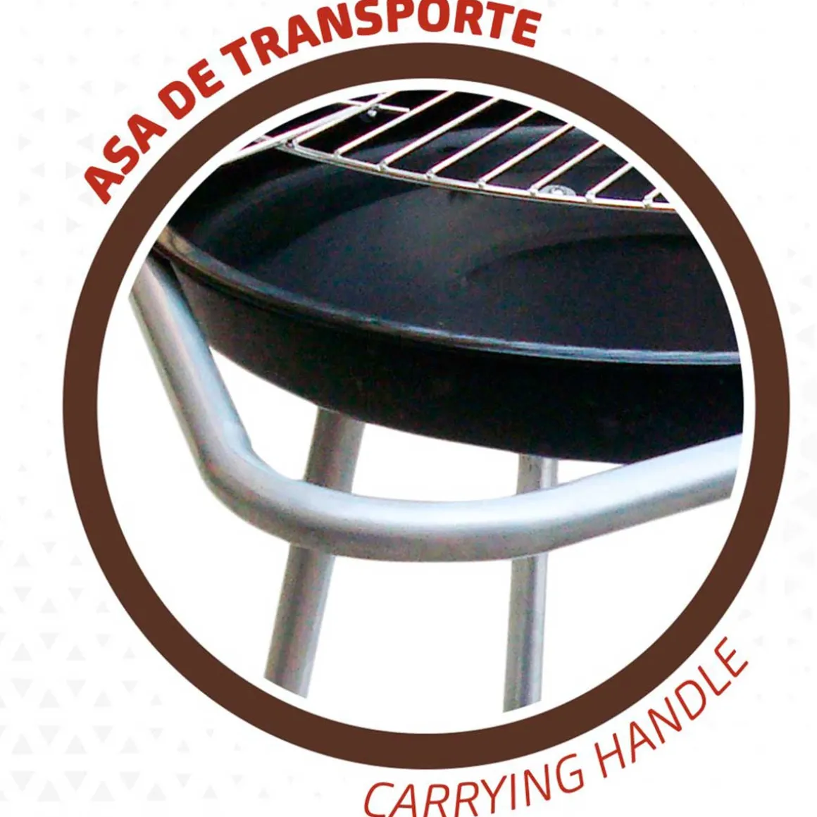 Barbacoa de carbón Aktive Barbecue 2 parrillas 4 alturas inox