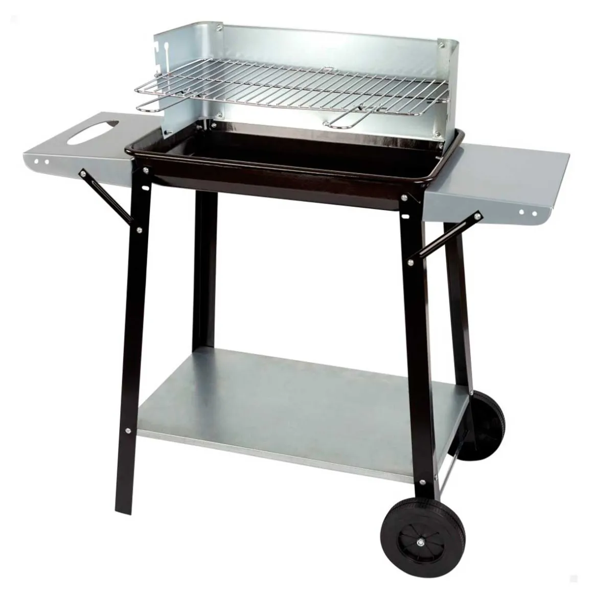 Barbacoa de carbón Aktive Barbecue 1 parrilla 4 alturas inox