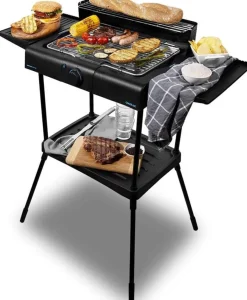 Barbacoa eléctrica Cecotec PerfectSteak 4250 Stand 2400 W negro
