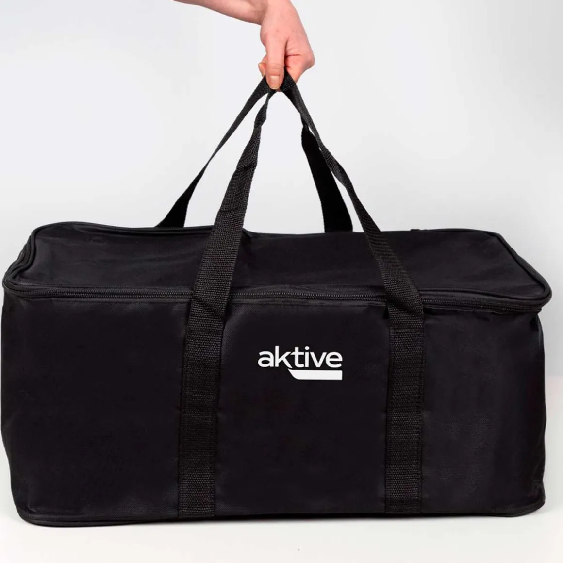 Barbacoa portátil sin humos Aktive Barbecue forma rectangular negro