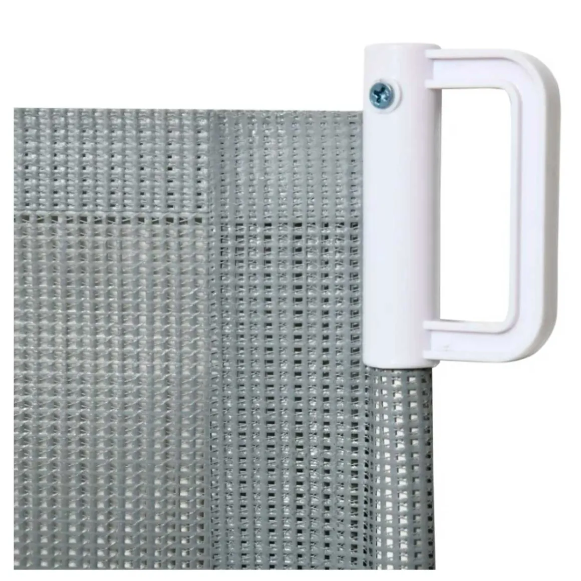 Barrera de seguridad PawHut extensible para mascotas gris 82,5x115x5,5 cm