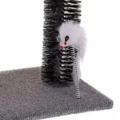 Base con juegos y rascador para gatos 34x25x34 cm