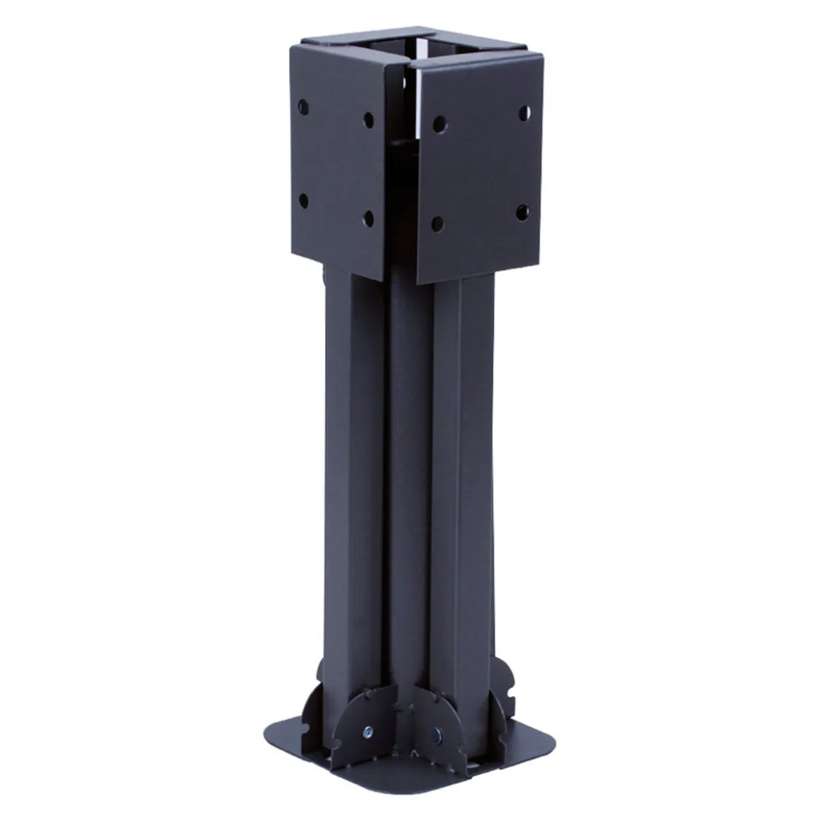 Base de sombrilla Aktive Garden en cruz 4 patas 38/50mm negro Ø86x34 cm