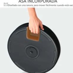 Base de sombrilla Outsunny rellenable 38/48mm negro Ø51x30,5cm