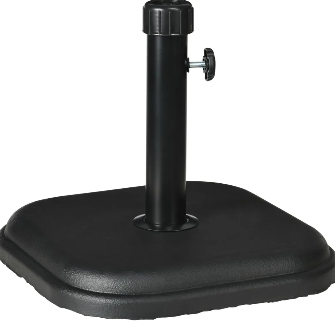 Base para sombrilla Kotom Outsunny 32/38 mm negro 31x36x36 cm
