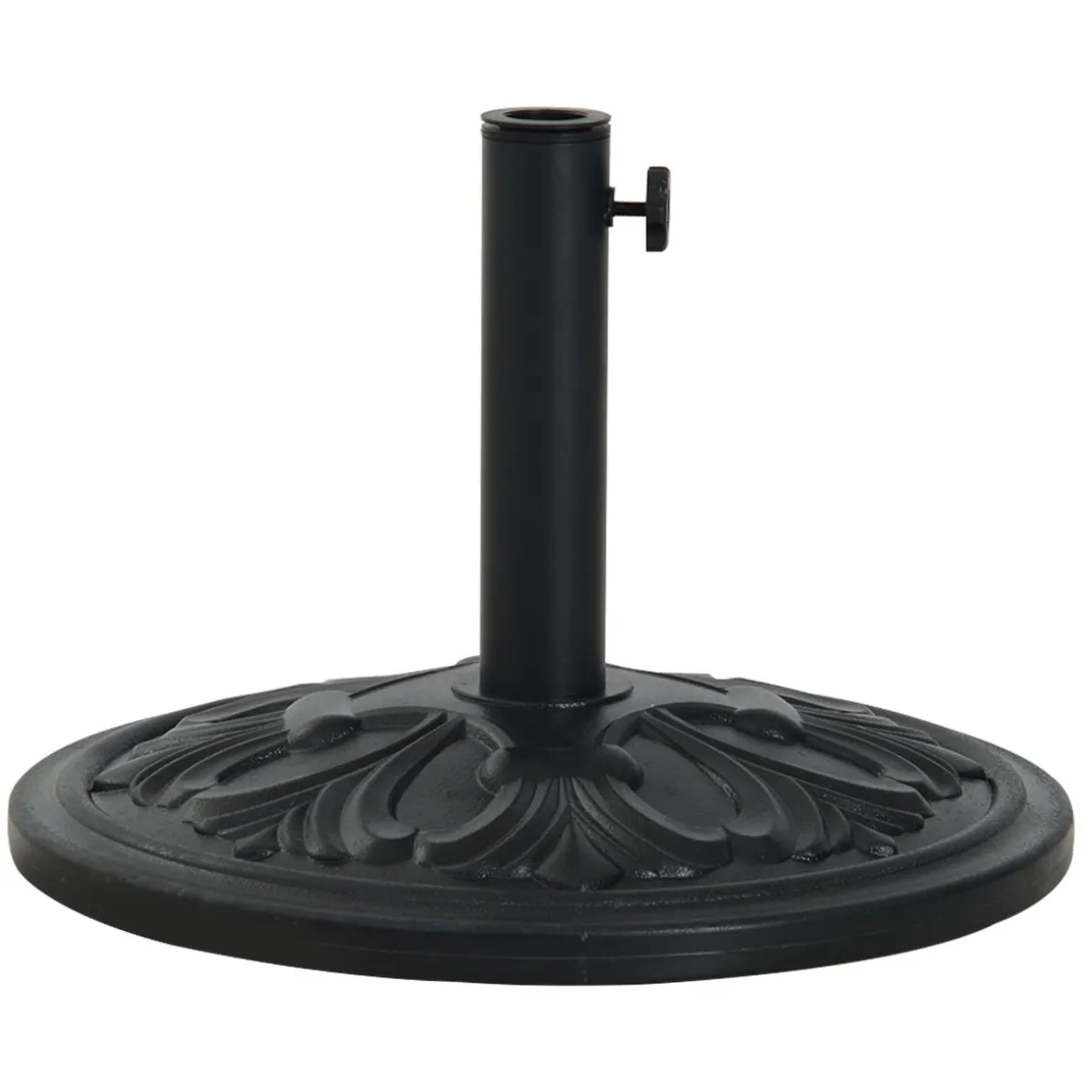 Base para sombrilla Nina Outsunny 35/38/48 mm negro Ø48 cm