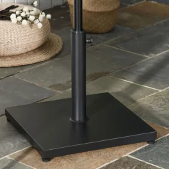 Base para sombrilla Seattle Outsunny negro 39x45x45 cm