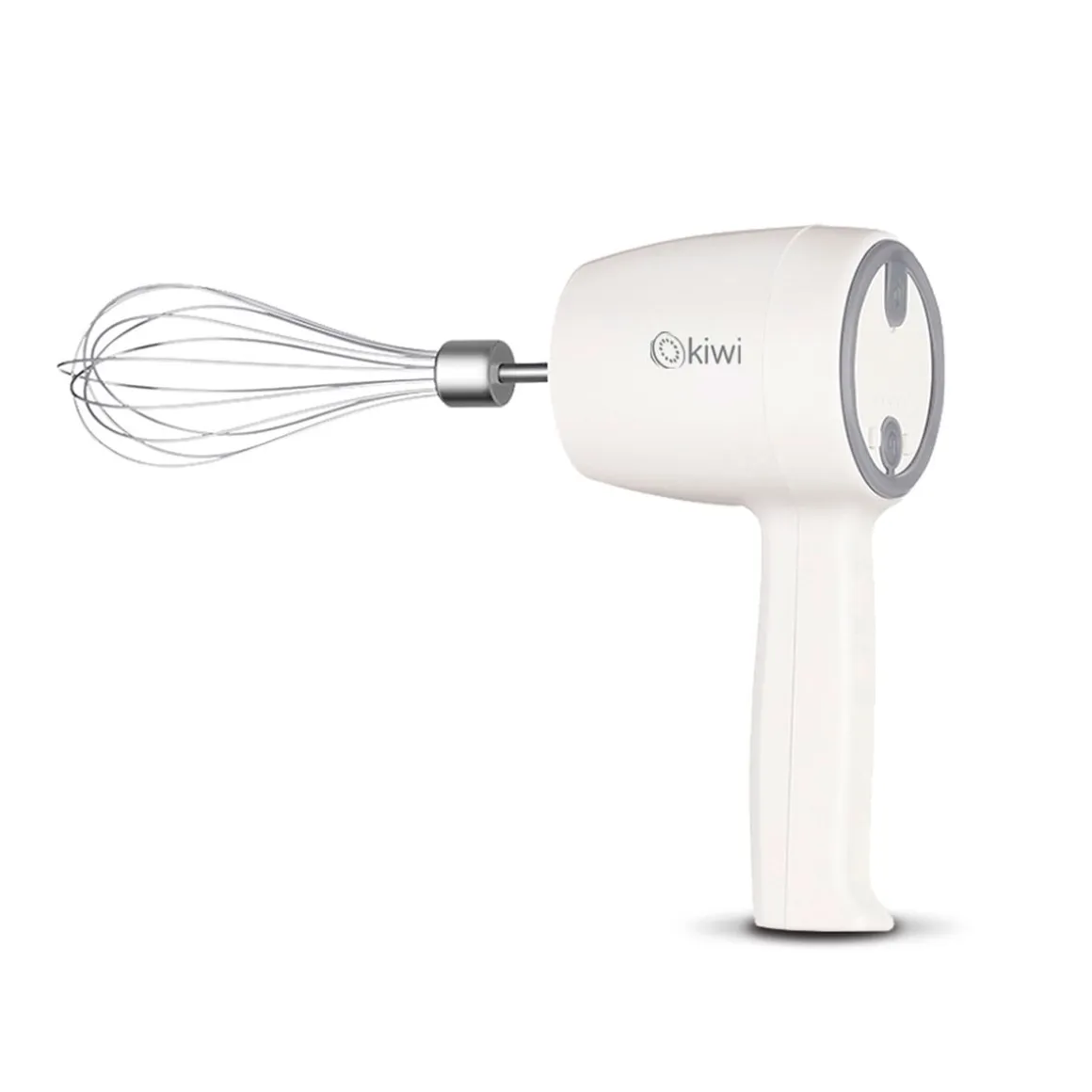 Batidora de mano Kiwi recargable USB 5 velocidades 1300mAh blanco