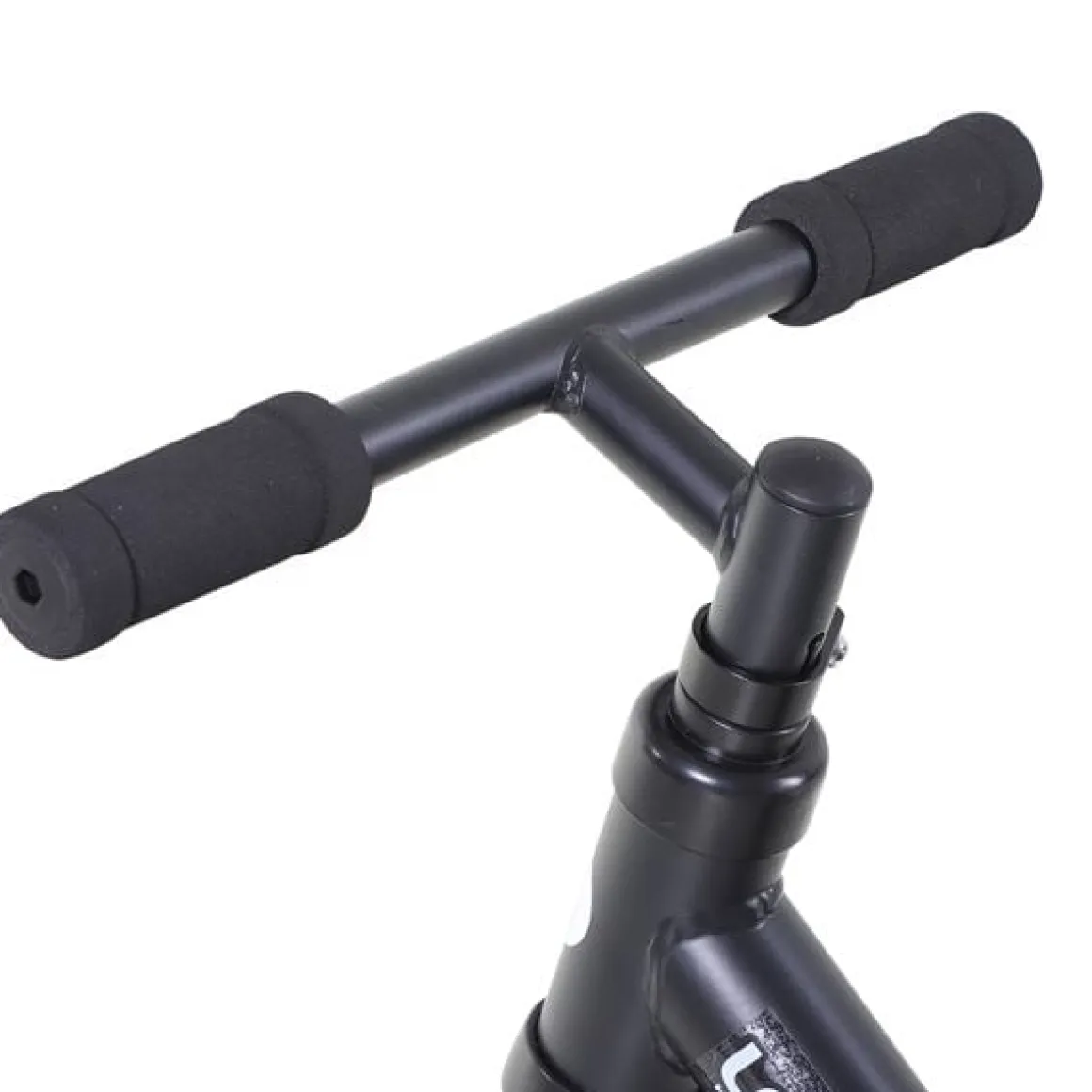 Bicicleta con pedales y ruedas +2A negro 54x35x85 cm