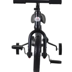 Bicicleta con pedales y ruedas +2A negro 54x35x85 cm