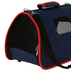 Bolsa transportín pequeñas mascotas con asa 25x25x43 cm
