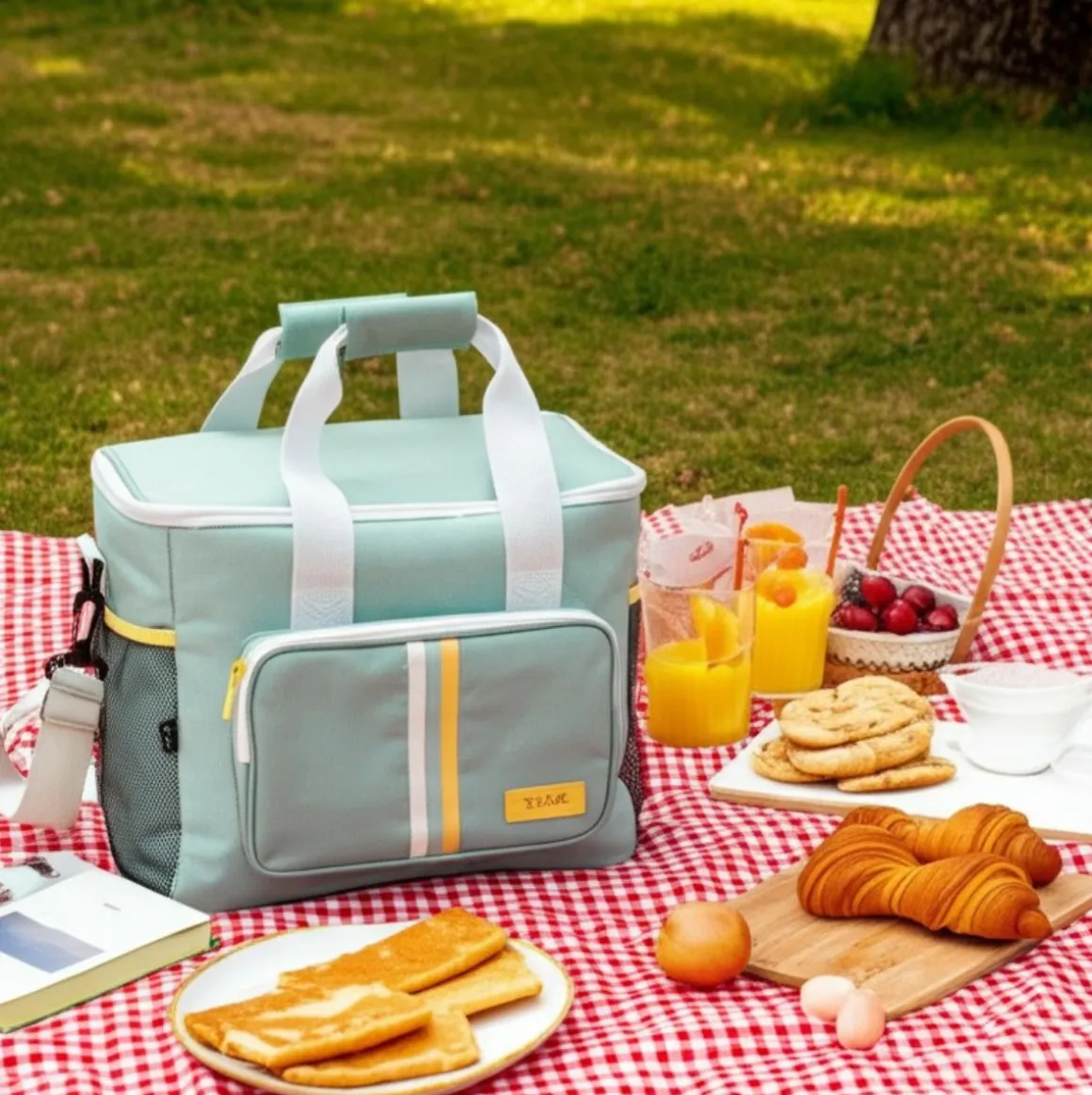 Bolsa térmica Sugar Quid 22L con asa regulable 33x28x24 cm