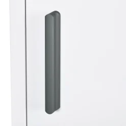 Botiquín Kleankin 3 compartimentos con puerta magnética blanco 60x30x12 cm