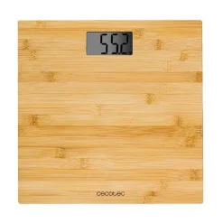 Báscula baño Cecotec Surface Precision 9300 Healthy bambú