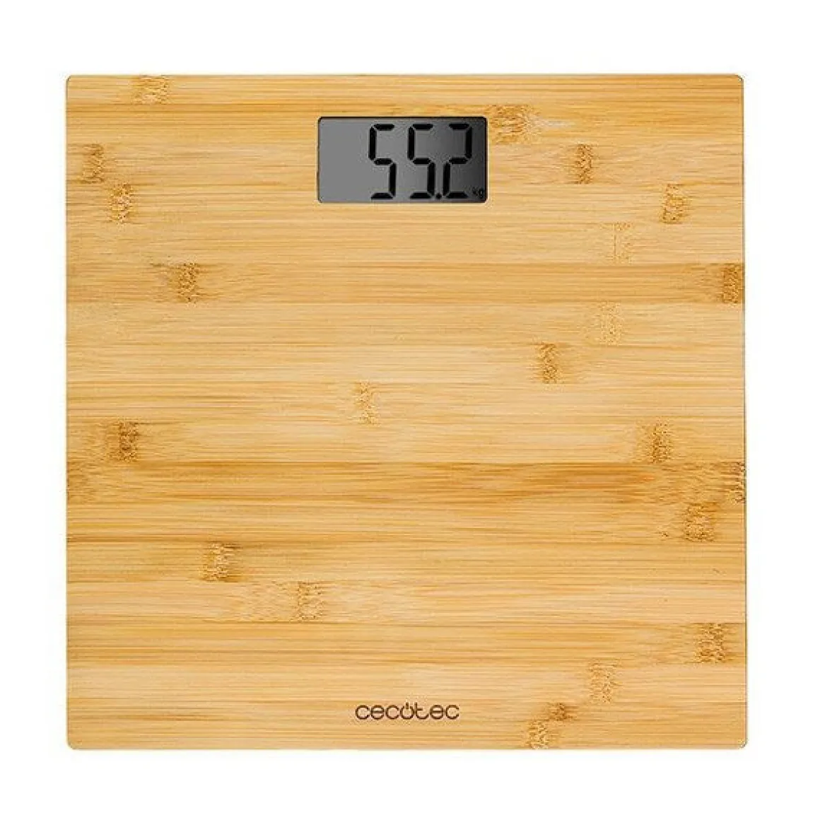 Báscula baño Cecotec Surface Precision 9300 Healthy bambú