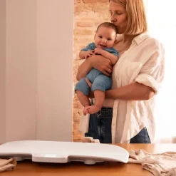 Báscula de bebé Cecotec Nana BabyCare SmartWeight blanco 60x25 cm