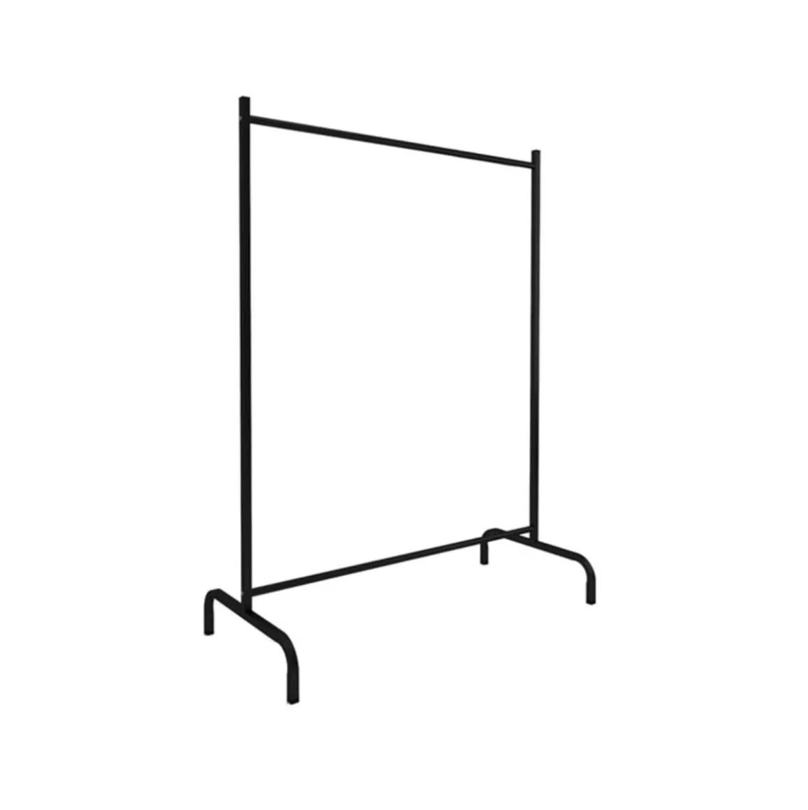 Burro Wave 1 barra metal negro 137x104x48 cm