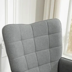 Butaca Dolgran Homcom respaldo alto con reposabrazos 101x71x76 cm