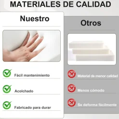 Butaca Elia Homcom respaldo alto 105x63,5x83 cm