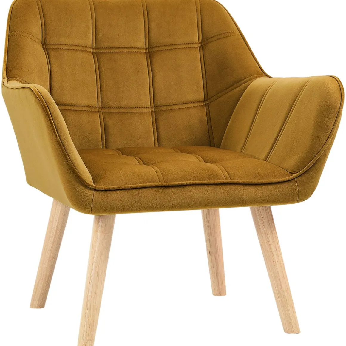 Butaca Hana Homcom con reposabrazos 71x67x61,5 cm
