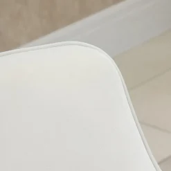 Butaca Homcom reposabrazos ajustados blanco 74x67x65 cm