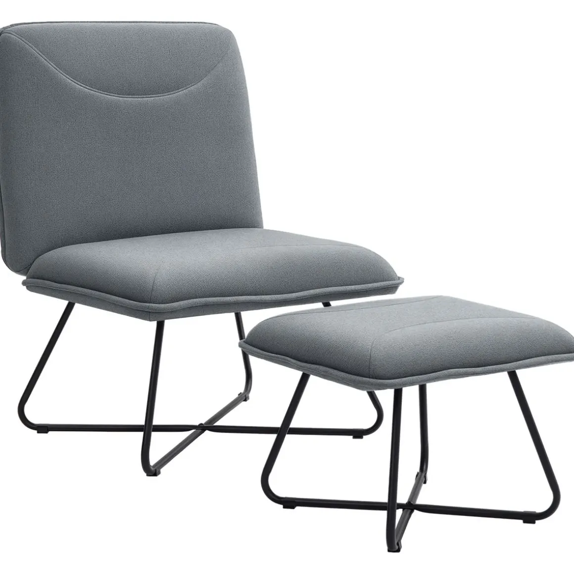 Butaca Mistral Homcom con reposapiés 91x68x71 cm