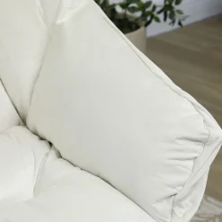 Butaca Nube Homcom con reposapiés 100x80x78 cm