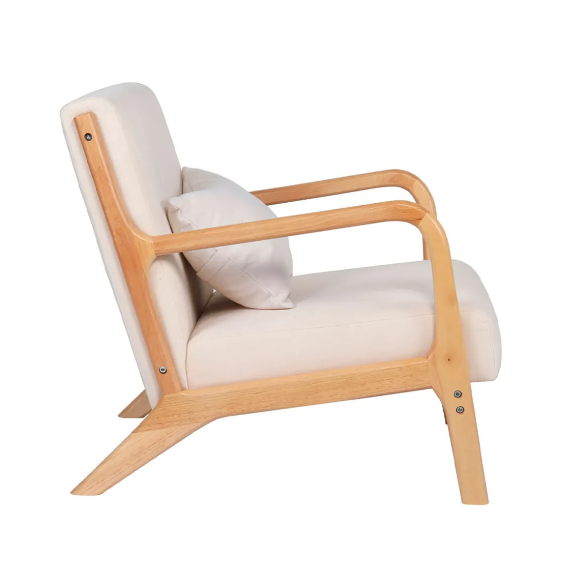 Butaca Tokio asiento acolchado tapizado microfibra 72x65x83 cm