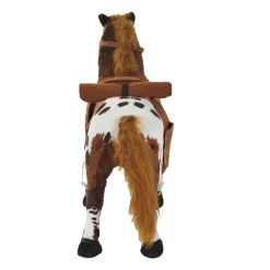 Caballo de juguete Homcom infantil +3 años 60x85x28 cm