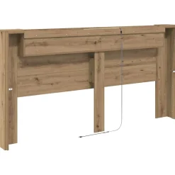 Cabecero Alex 1 estante + LED 103,5x200x15 cm