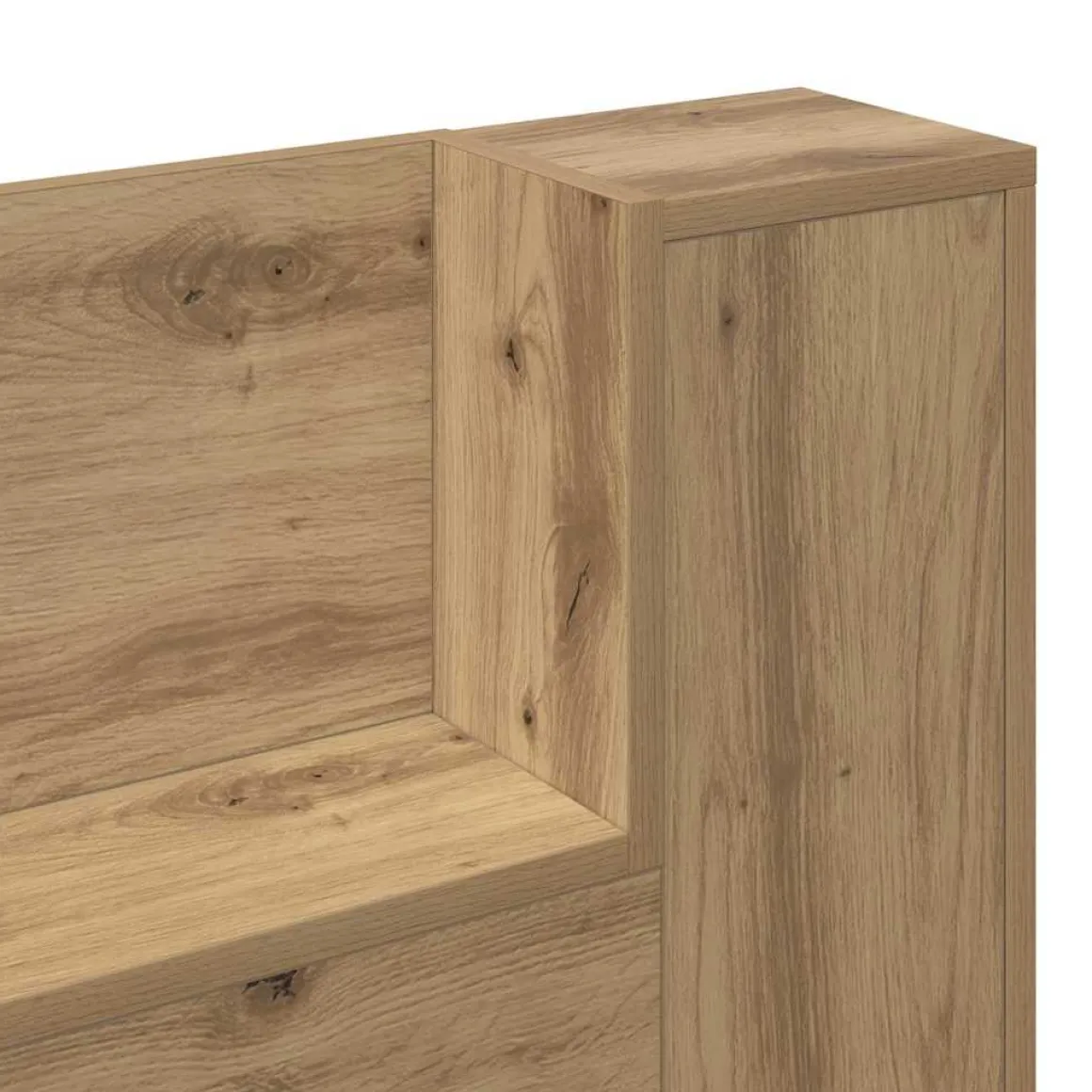 Cabecero Alex 1 estante + LED 103,5x200x15 cm
