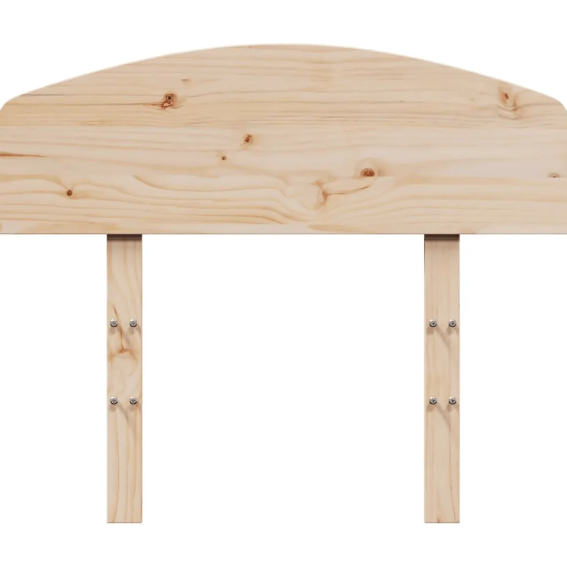 Cabecero Piña con patas madera maciza natural