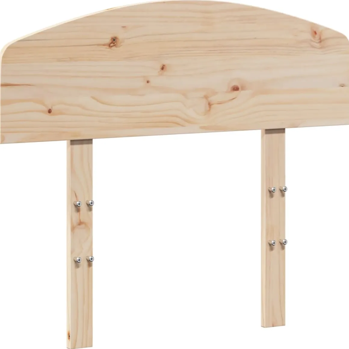 Cabecero Piña con patas madera maciza natural