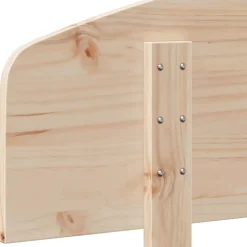 Cabecero Piña con patas madera maciza natural