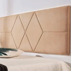Cabecero Rombos rectangular tela