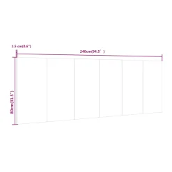 Cabecero Turner diseño minimalista
