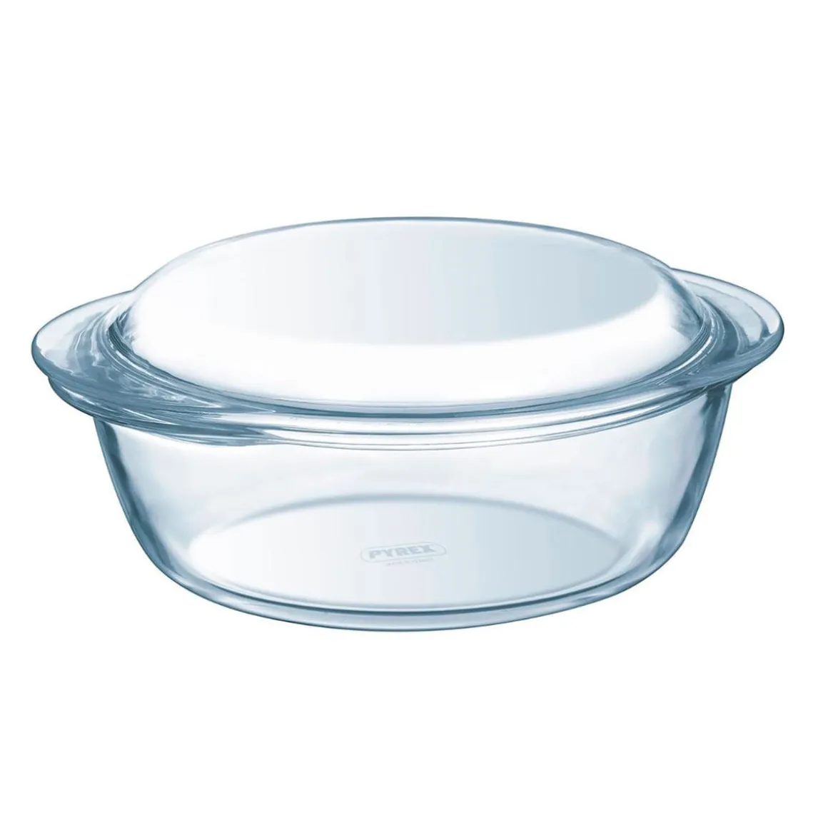 Cacerola de vidrio Essentials Pyrex forma redonda con tapa