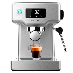 Cafetera Cecotec Power Espresso 20 Barista Compact 1465W 1,8L 20 bares inox