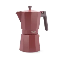 Cafetera Creta Quid aluminio fundido granate