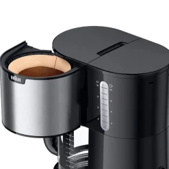 Cafetera de goteo Braun KF1500BK sistema OptiBrew 10 tazas negro