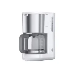 Cafetera de goteo Braun KF1500WH 10 tazas blanco/inox