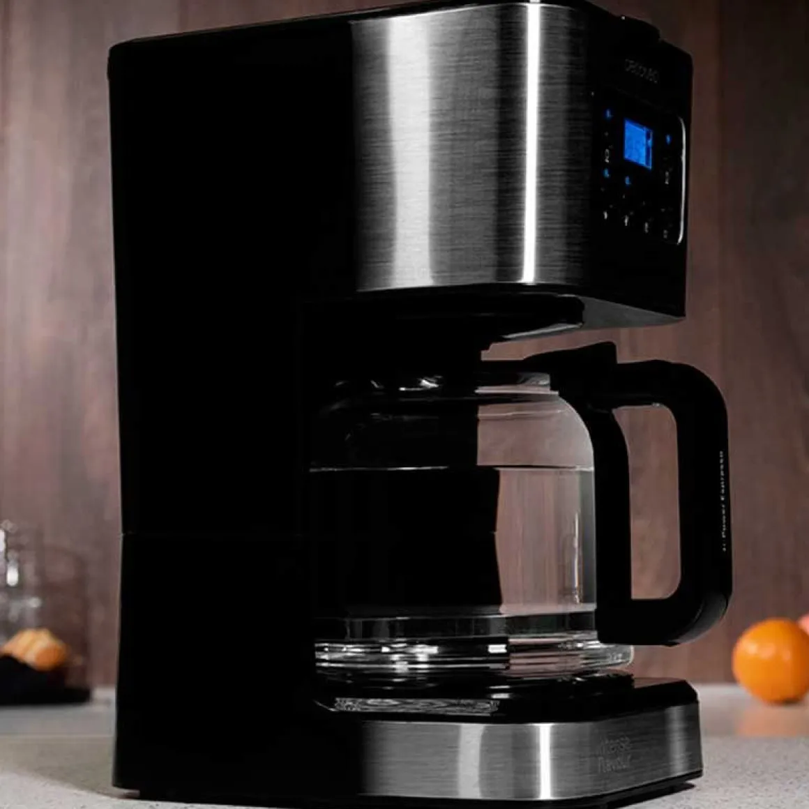 Cafetera de goteo Coffee 66 Smart Cecotec 950W 1,5L programable inox 32x17x23 cm