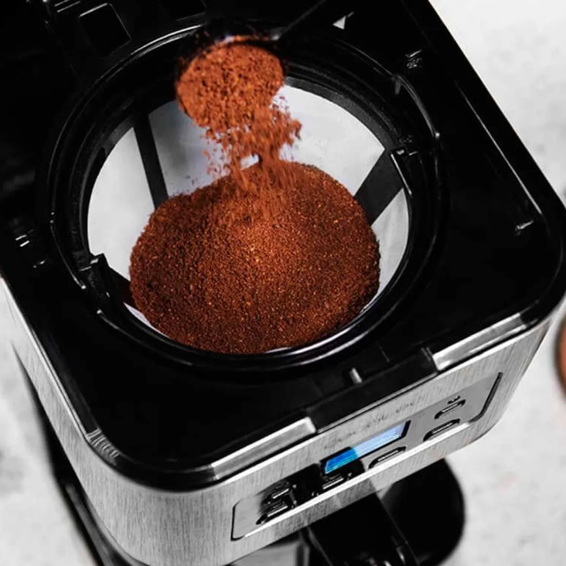 Cafetera de goteo Coffee 66 Smart Cecotec 950W 1,5L programable inox 32x17x23 cm
