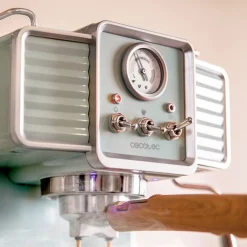 Cafetera express Cecotec Power Espresso 20 Tradizionale 1350W azulado