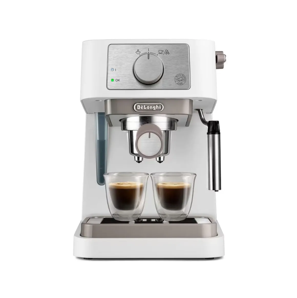 Cafetera expresso DeLonghi Stilosa EC260.W 1100W 1L blanco