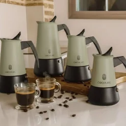 Cafetera italiana Piccolina 600 6 tazas acero inoxidable 300 ml